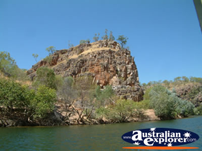 Katherine Gorge Rock Wall . . . CLICK TO VIEW ALL KATHERINE GORGE POSTCARDS
