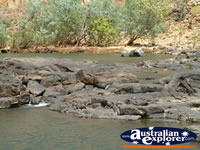Katherine Gorge Stream in the NT . . . CLICK TO ENLARGE