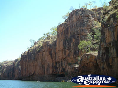 Katherine Gorge Rock Walls View From Boat . . . CLICK TO VIEW ALL KATHERINE GORGE POSTCARDS