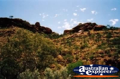 Stunning Scenery of Kings Canyon . . . CLICK TO VIEW ALL KINGS CANYON GORGE POSTCARDS