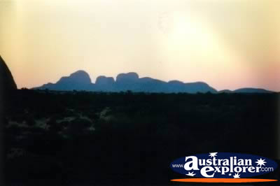 View of Olgas . . . CLICK TO VIEW ALL OLGAS POSTCARDS