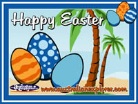 Easter Eggs (Navy) . . . CLICK TO ENLARGE