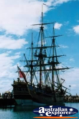 Endeavour From Distance . . . CLICK TO VIEW ALL SEA POSTCARDS