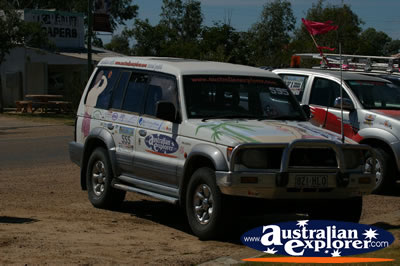 Group of 4WD's . . . CLICK TO VIEW ALL FOUR WHEEL DRIVING POSTCARDS