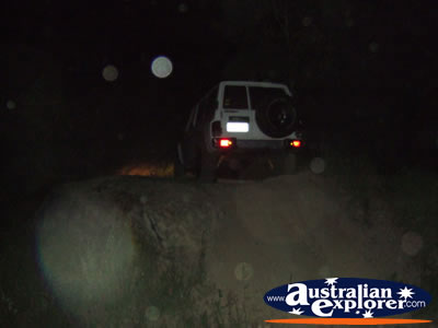 Offroad 4x4 at Night . . . CLICK TO VIEW ALL FOUR WHEEL DRIVING POSTCARDS