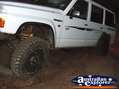 4x4 in Dirt . . . CLICK TO VIEW ALL FOUR WHEEL DRIVING POSTCARDS