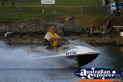 Large Jetski . . . CLICK TO VIEW ALL JETSKIING POSTCARDS