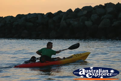 Kayaking the Boradwater . . . CLICK TO VIEW ALL KAYAKING POSTCARDS