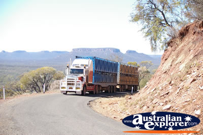Large Truck . . . VIEW ALL ROAD TRAINS PHOTOGRAPHS