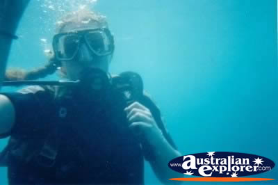 Scuba Diving Green Island . . . CLICK TO VIEW ALL SCUBA DIVING POSTCARDS