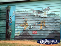 Mural in Eidsvold . . . CLICK TO ENLARGE
