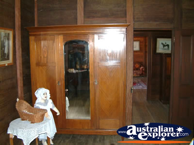 Capella Pioneer Village Homestead Cabinet . . . CLICK TO VIEW ALL CAPELLA POSTCARDS
