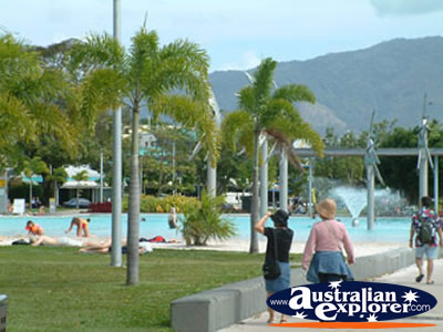 Cairns Park & Pool . . . CLICK TO VIEW ALL CAIRNS POSTCARDS