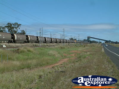 Blackwater Coal Train . . . CLICK TO VIEW ALL BLACKWATER POSTCARDS