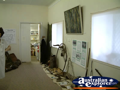 Inside at Nebo Museum . . . CLICK TO VIEW ALL NEBO POSTCARDS