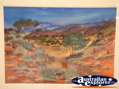 Painting at Winton Waltzing Matilda Centre . . . VIEW ALL WINTON PHOTOGRAPHS