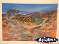 Painting at Winton Waltzing Matilda Centre . . . CLICK TO ENLARGE