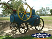 Cunnamulla Old Steam Engine in Park . . . CLICK TO ENLARGE