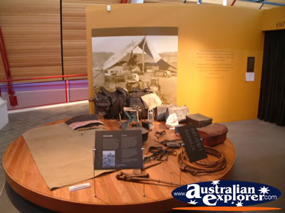 The Australian Stockmans Hall of Fame in Longreach Display . . . CLICK TO VIEW ALL LONGREACH POSTCARDS
