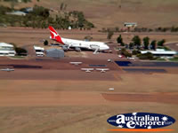 Longreach View of Plane from Helicopter . . . CLICK TO ENLARGE