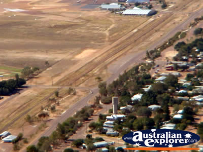 Longreach View from Helicopter Airport and  Town . . . VIEW ALL LONGREACH PHOTOGRAPHS