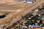 Longreach View from Helicopter Airport and  Town