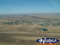 Longreach Town Birds Eye View from Helicopter . . . CLICK TO ENLARGE