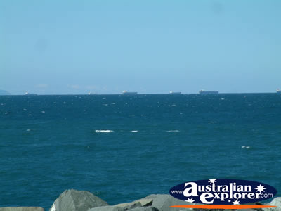 Mackay Beach Water . . . CLICK TO VIEW ALL MACKAY POSTCARDS