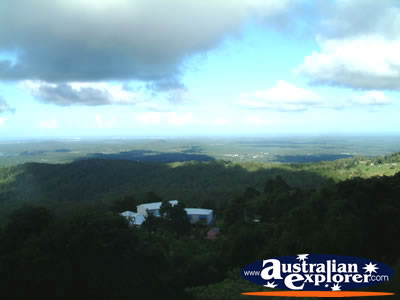 Maleny View to Sunshine Coast . . . CLICK TO VIEW ALL MALENY POSTCARDS