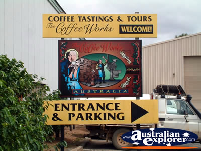 Mareeba Coffee Works Entrance . . . VIEW ALL MAREEBA PHOTOGRAPHS
