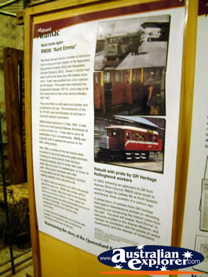 Aramac Tramway Museum Train Information . . . VIEW ALL ARAMAC PHOTOGRAPHS