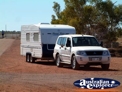 Camooweal Lachy & Pats Caravan . . . CLICK TO VIEW ALL CAMOOWEAL POSTCARDS