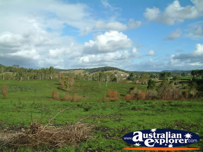Gympie Gate Scenic View . . . CLICK TO VIEW ALL GYMPIE POSTCARDS