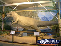 Dinosaur at Winton Corfield & Fitzmaurice Centre . . . CLICK TO ENLARGE