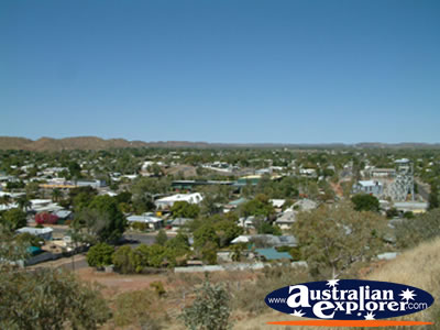 Mt Isa Landscape from Lookout . . . CLICK TO VIEW ALL MT ISA POSTCARDS