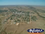 Longreach Birds Eye View from Helicopter Over Town