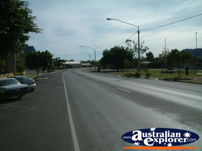 View Down Springsure Street . . . CLICK TO VIEW ALL SPRINGSURE POSTCARDS