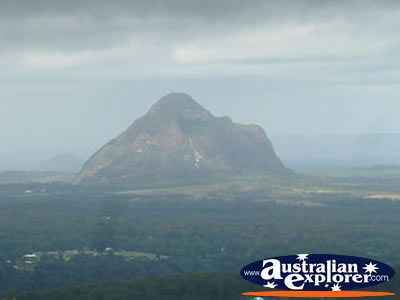 Maleny View from Mary Cairncross Reserve . . . CLICK TO VIEW ALL MALENY POSTCARDS