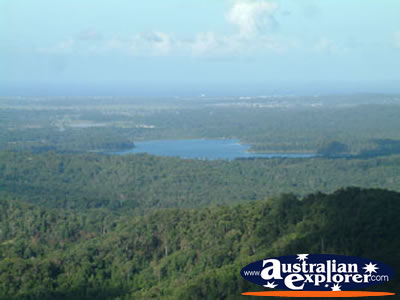 Maleny to Sunshine Coast View . . . CLICK TO VIEW ALL MALENY POSTCARDS