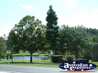 Gympie Park View Before Town . . . CLICK TO VIEW ALL GYMPIE POSTCARDS