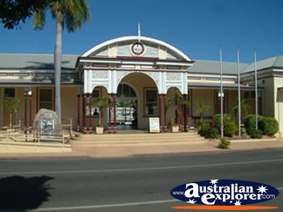 Emerald Railway Station From Outside . . . VIEW ALL EMERALD PHOTOGRAPHS