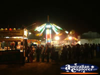 Show in Springsure at Night . . . CLICK TO ENLARGE