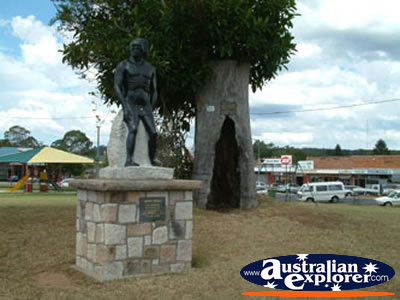 Crows Nest Statue Jimmy Crow . . . CLICK TO VIEW ALL CROWS NEST POSTCARDS