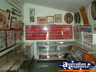 Miles Historical Village One of Many Display Rooms . . . VIEW ALL MILES PHOTOGRAPHS