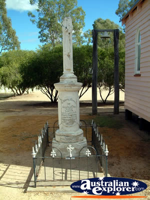 Miles Historical Village Wallace Lawton Memorial . . . VIEW ALL MILES PHOTOGRAPHS