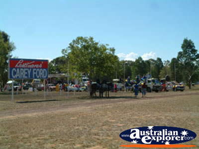 Floats Arriving at Showgrounds in Chinchilla . . . VIEW ALL CHINCHILLA PHOTOGRAPHS