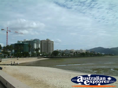 Beach in Cairns . . . CLICK TO VIEW ALL CAIRNS POSTCARDS