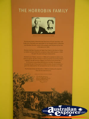 Surat Cobb & Co Changing Station The Horrobin Family Display . . . VIEW ALL SURAT PHOTOGRAPHS