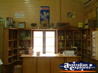 Surat Cobb & Co Changing Station Shelves with Collectables . . . CLICK TO ENLARGE