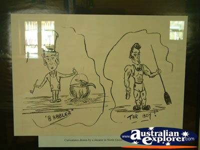 Surat Cobb & Co Changing Station Caricature Drawings . . . VIEW ALL SURAT PHOTOGRAPHS